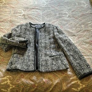 Boucle wool jacket from Jones New York
